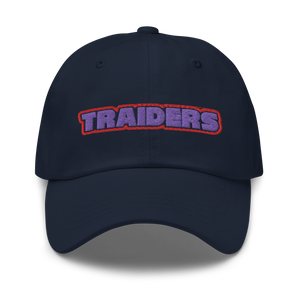 TRAIDERS BLOCK FONT FRAT CAP