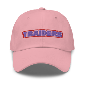 TRAIDERS BLOCK FONT FRAT CAP
