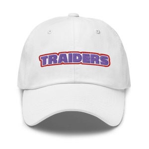 TRAIDERS BLOCK FONT FRAT CAP